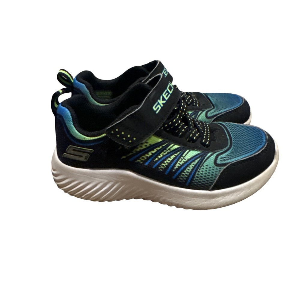 Skechers Boys Bounder Wide Fit Sneakers size 10.5